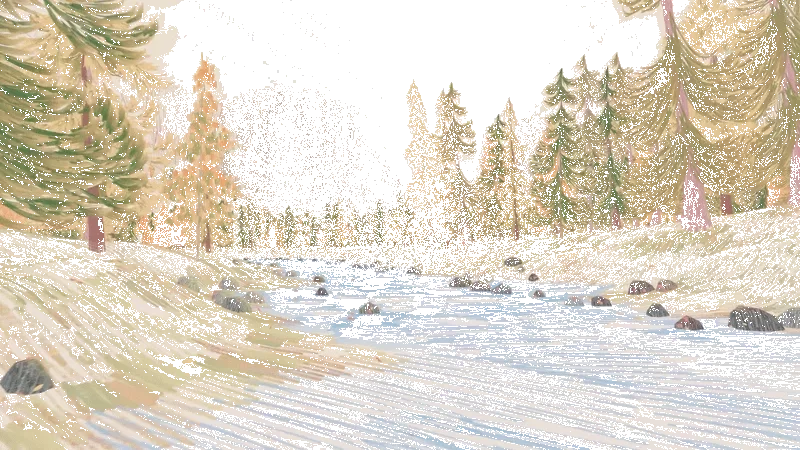 Mevsimleri Keşfetmek: Robinsson Cravents'in El Çizimi 'Yosemite' Eserleri